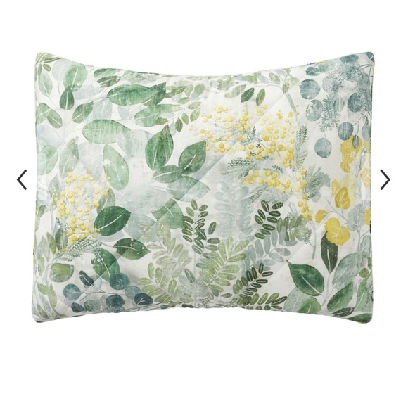 Pottery Barn Botanical Percale Comforter Sham Set - Picture 1 of 4